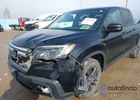 2019 Honda Ridgeline Sport из США, поврежденный, VIN 5FPYK3F1XKB049457